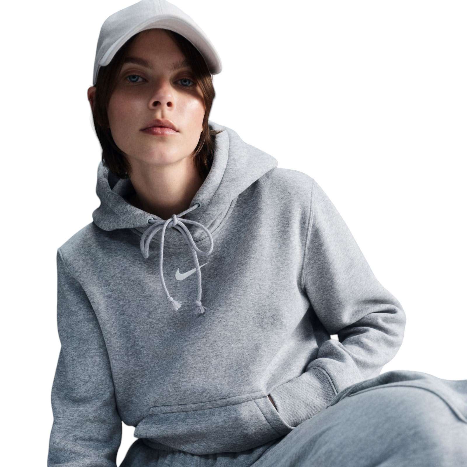 Nike Sportswear Phoenix Fleece Womens Pullover Hoodie - Image 4
