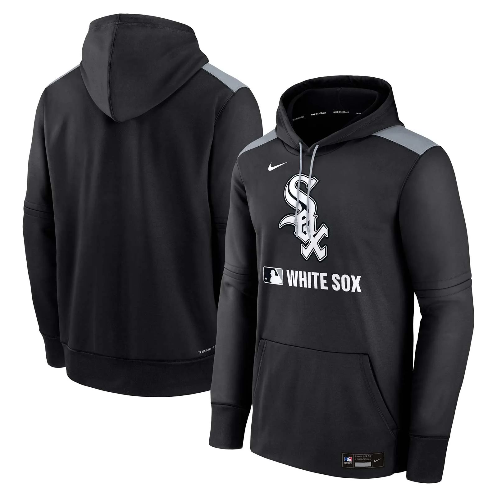 Nike Chicago White Sox 2025 Authentic Classic Pullover Hoodie - Image 3