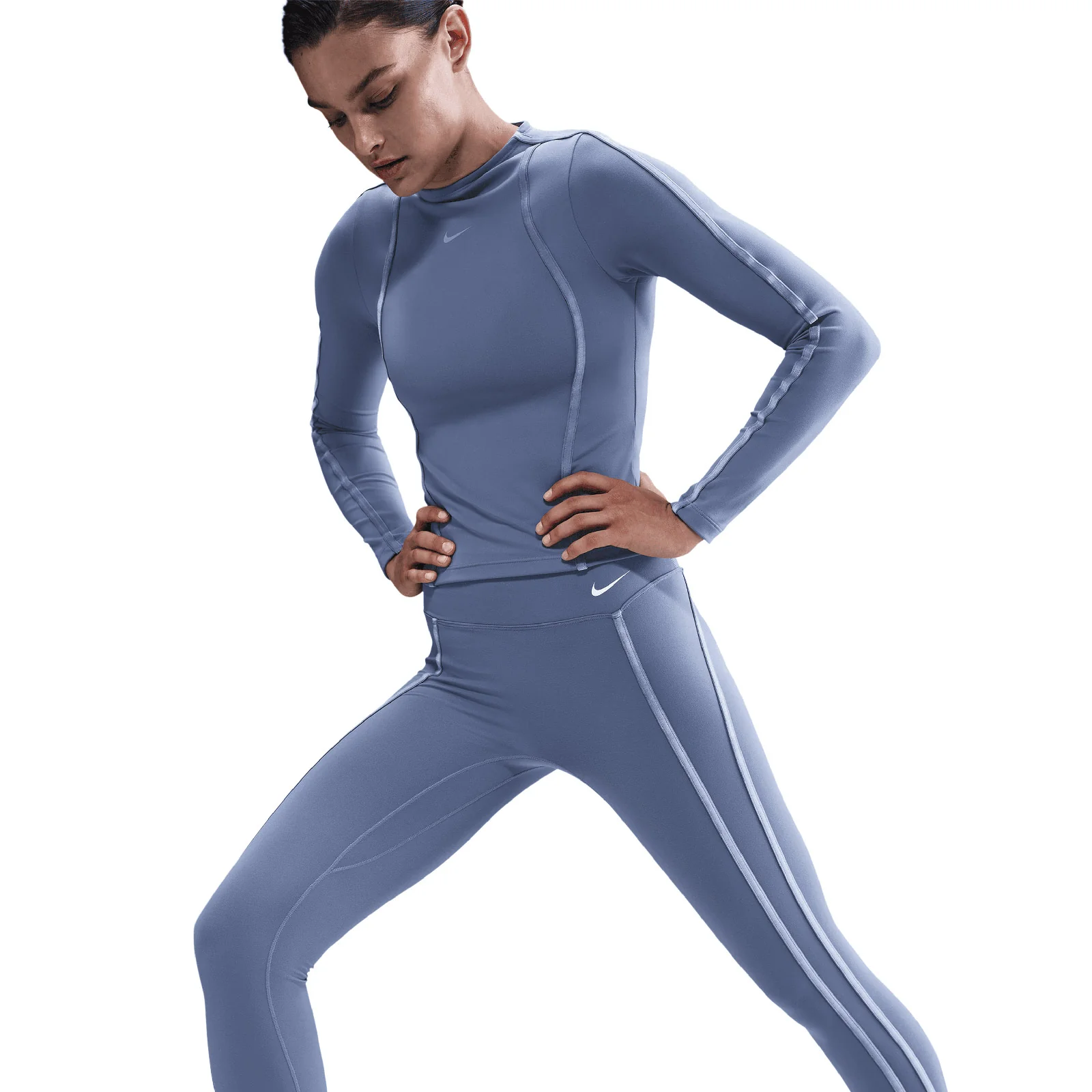 Nike One Womens High-Waisted 7/8 Leggings - Image 5