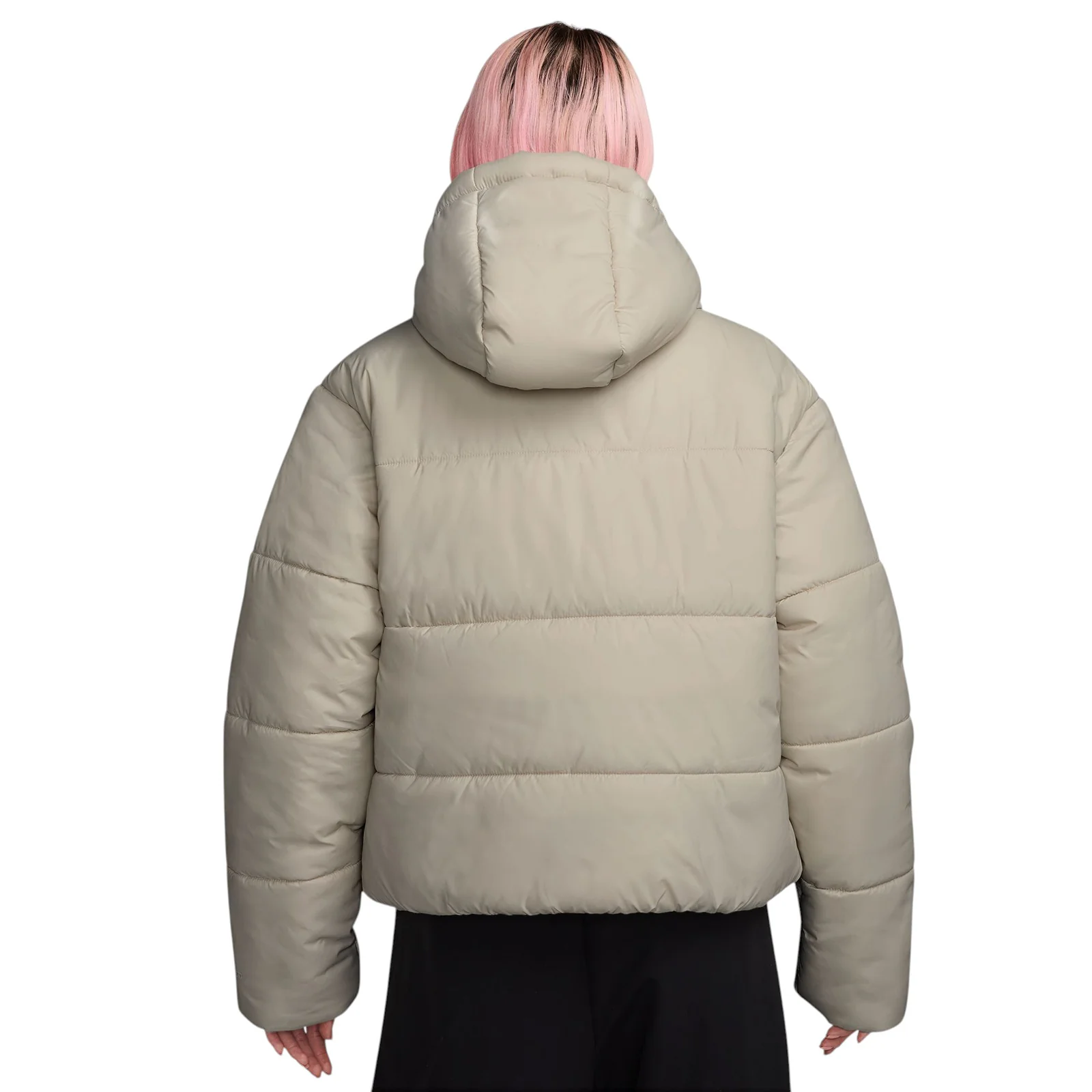 Nike Sportswear Classic Puffer Womens Therma-FIT Loose Hooded Jacket - Image 2