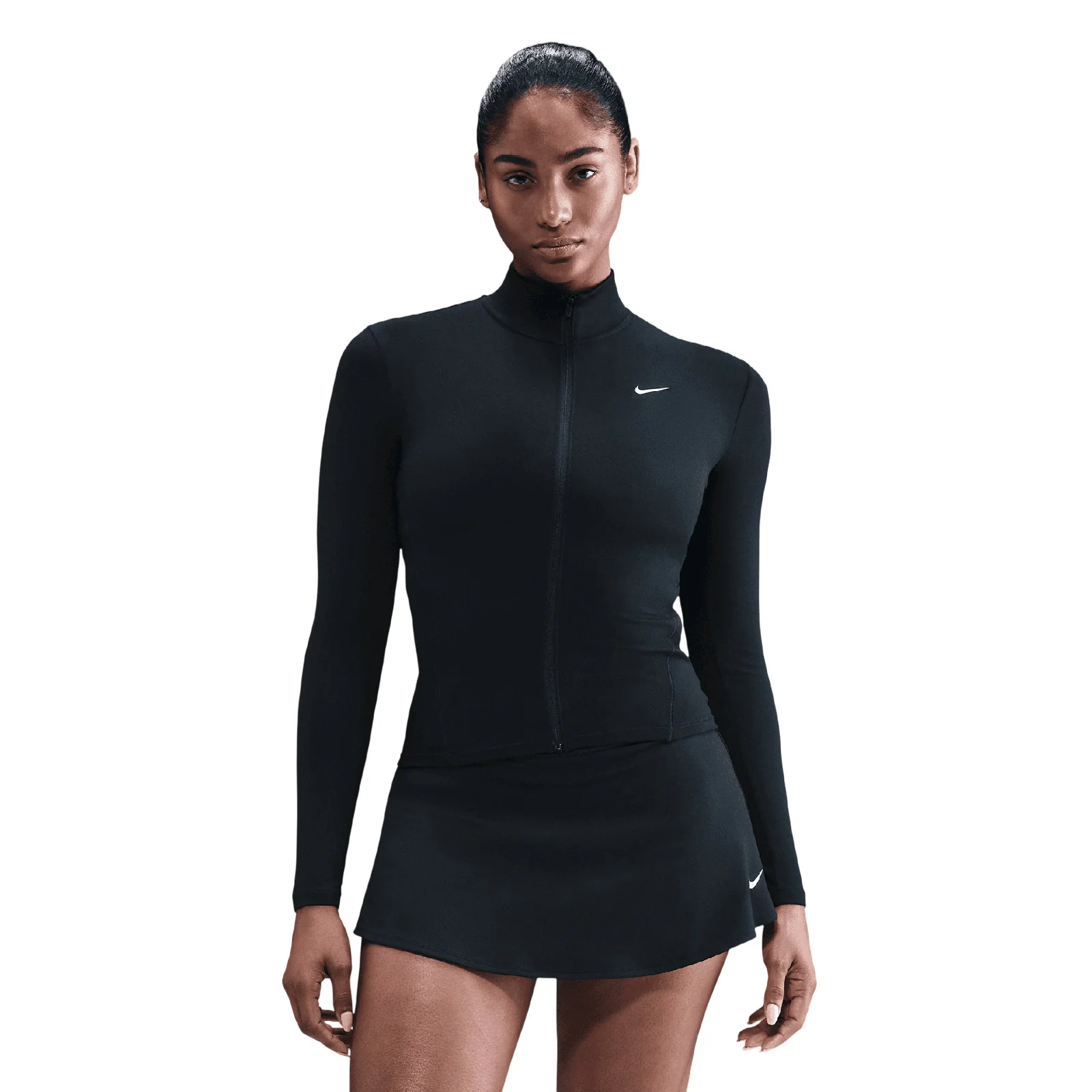 Nike One Fitted Womens Dri-FIT Full-Zip Jacket