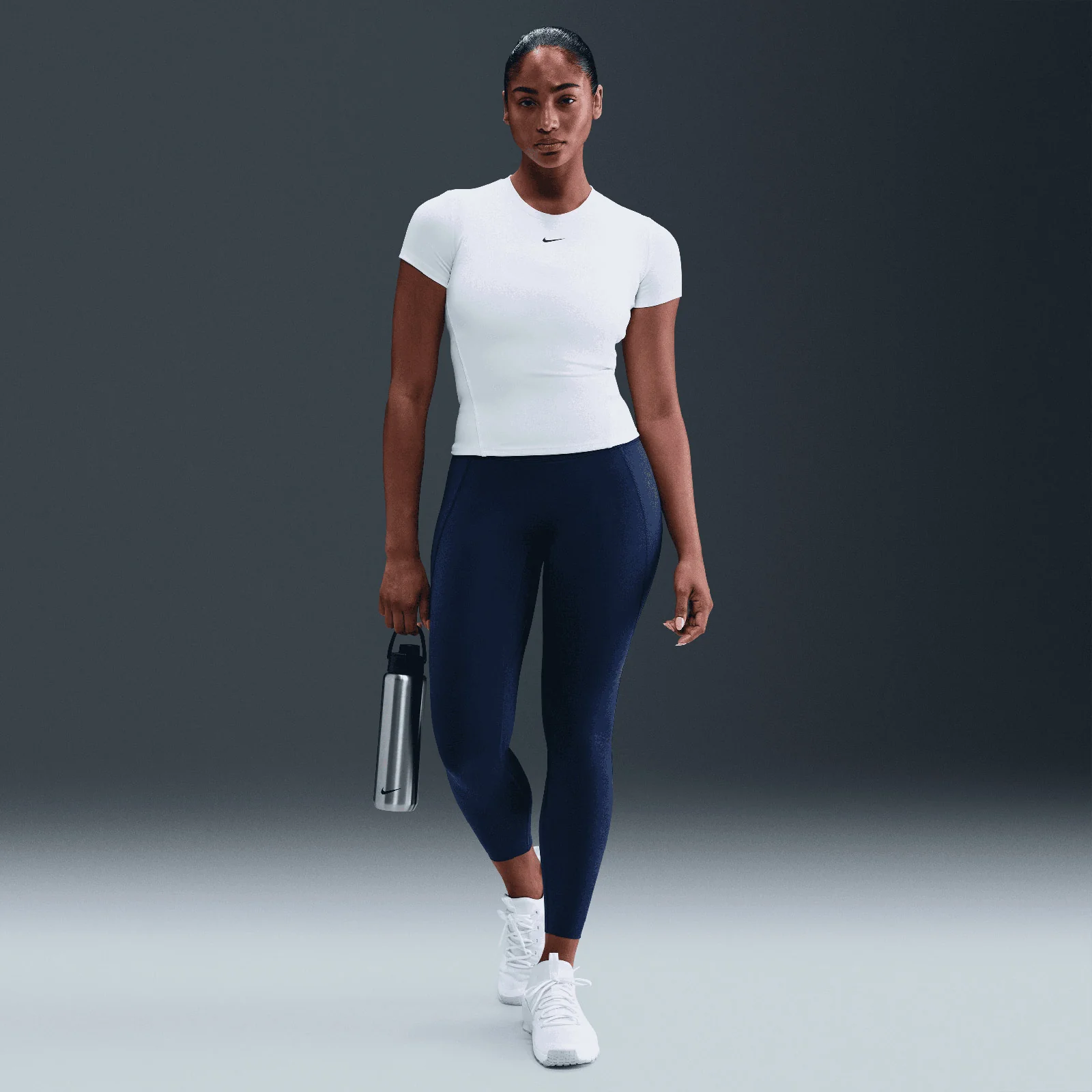 Nike One Womens Short-Sleeve Top - Image 6
