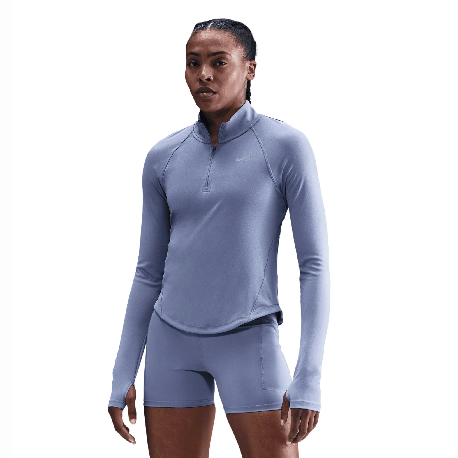 Nike Tempo Swoosh Run Womens Dri-FIT Half Zip Running Top