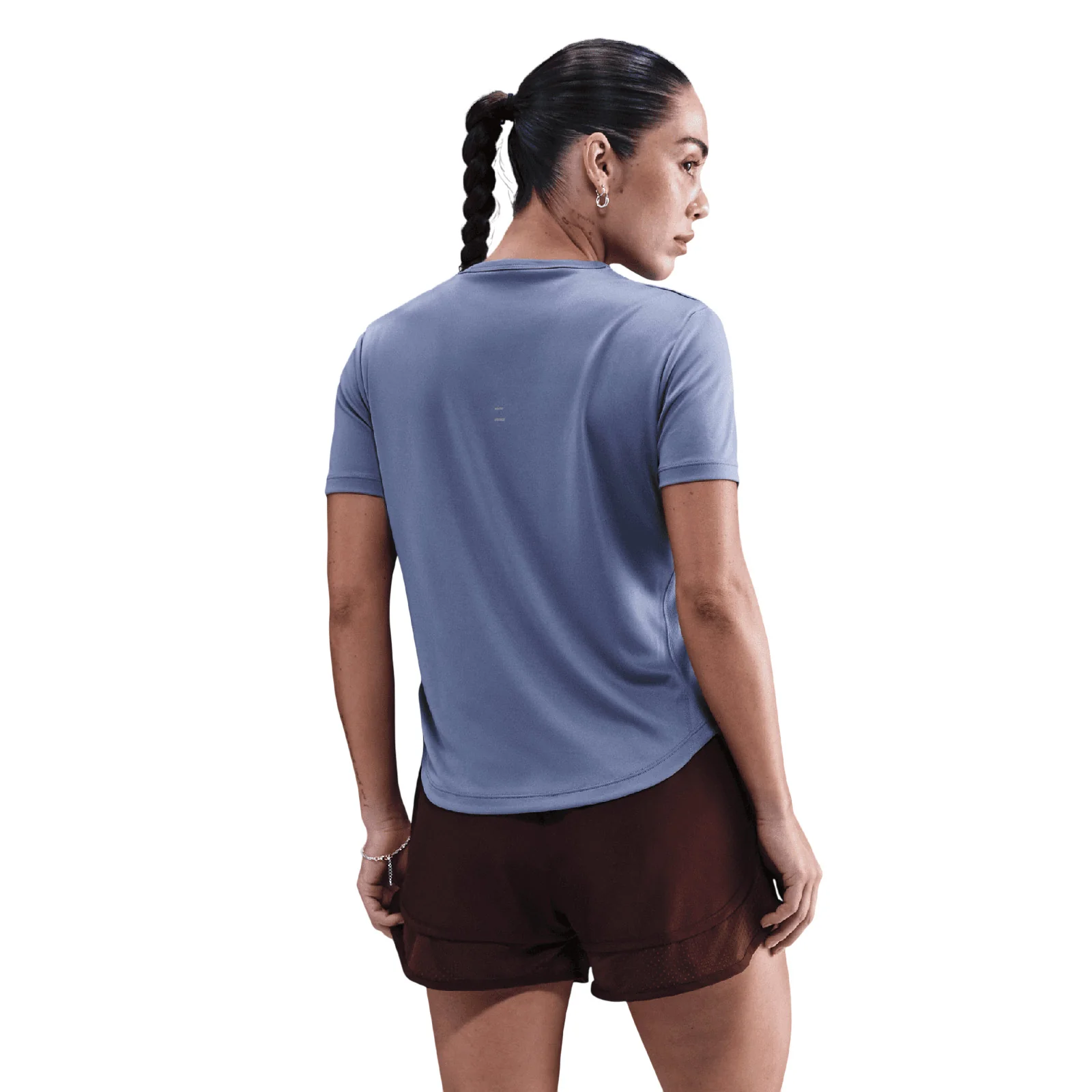 Nike Tempo Swoosh Run Womens Dri-FIT Short-Sleeve Running Top - Image 2