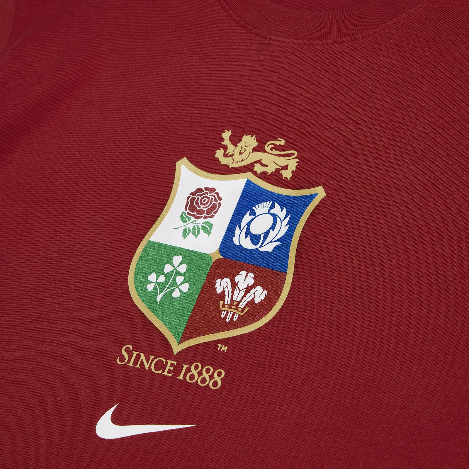 Nike British & Irish Lions Rugby Evergreen Mens T-Shirt - Image 3