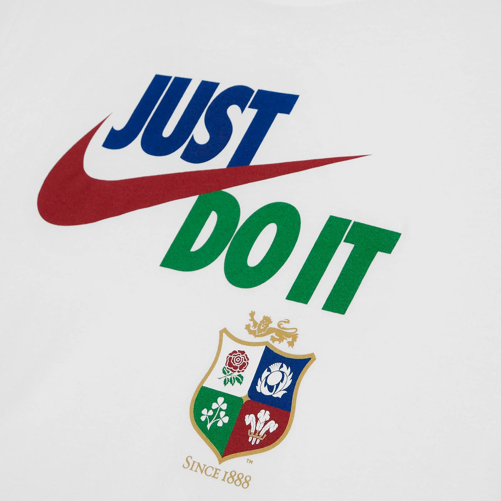 Nike British & Irish Lions Rugby "Just Do It" Mens T-Shirt - Image 3