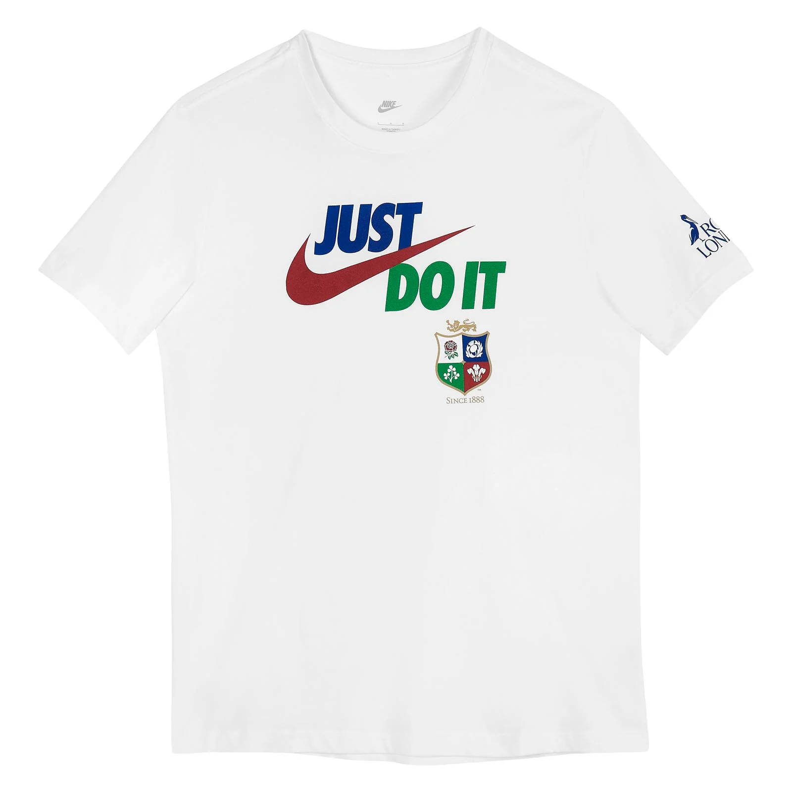 Nike British & Irish Lions Rugby "Just Do It" Mens T-Shirt - Image 5
