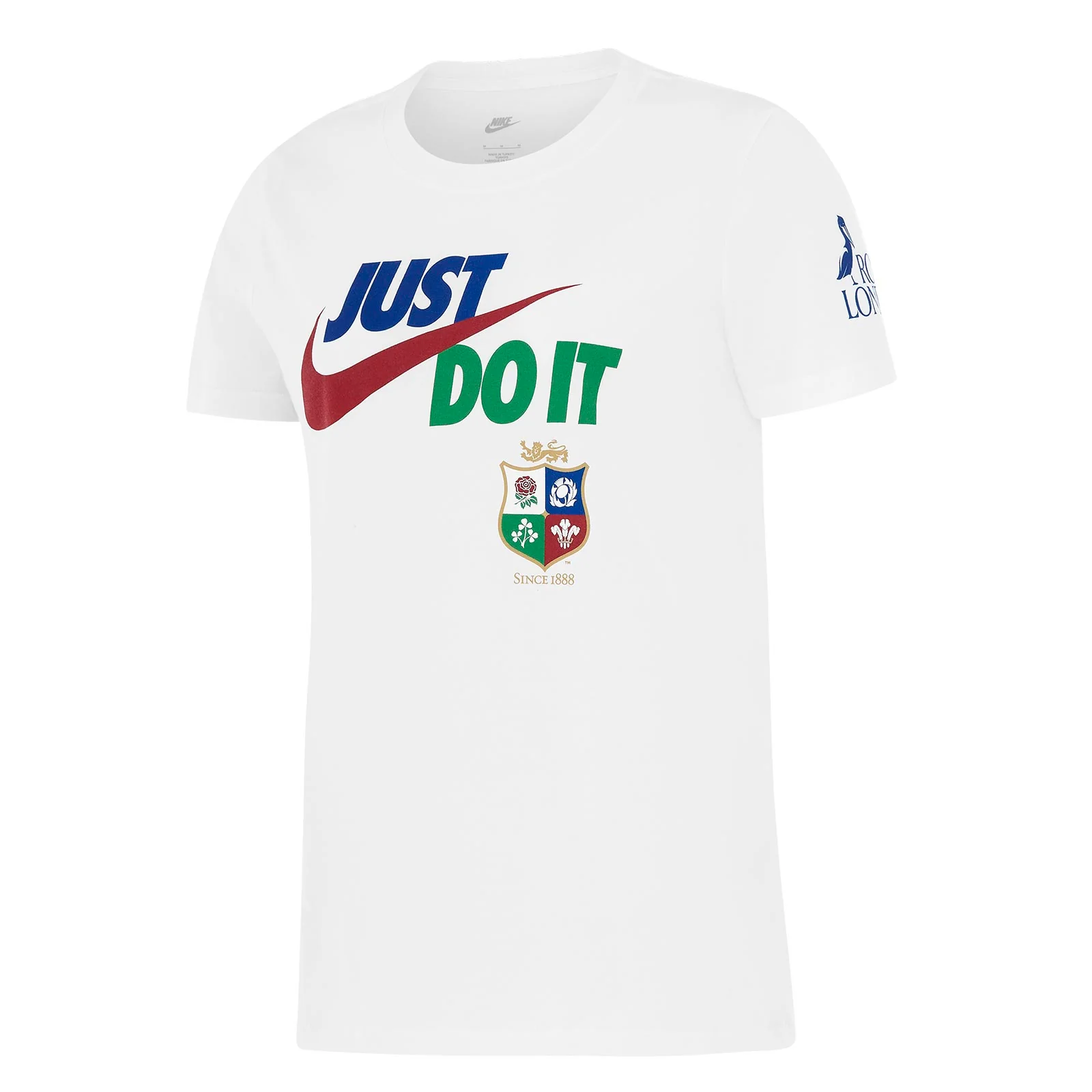 Nike British & Irish Lions Rugby "Just Do It" Womens T-Shirt