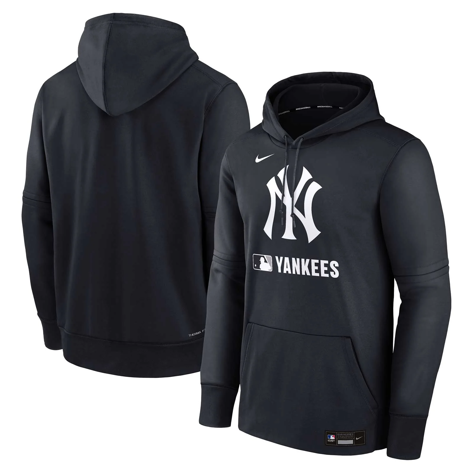 Nike New York Yankees 2025 Authentic Classic Pullover Hoodie - Image 3