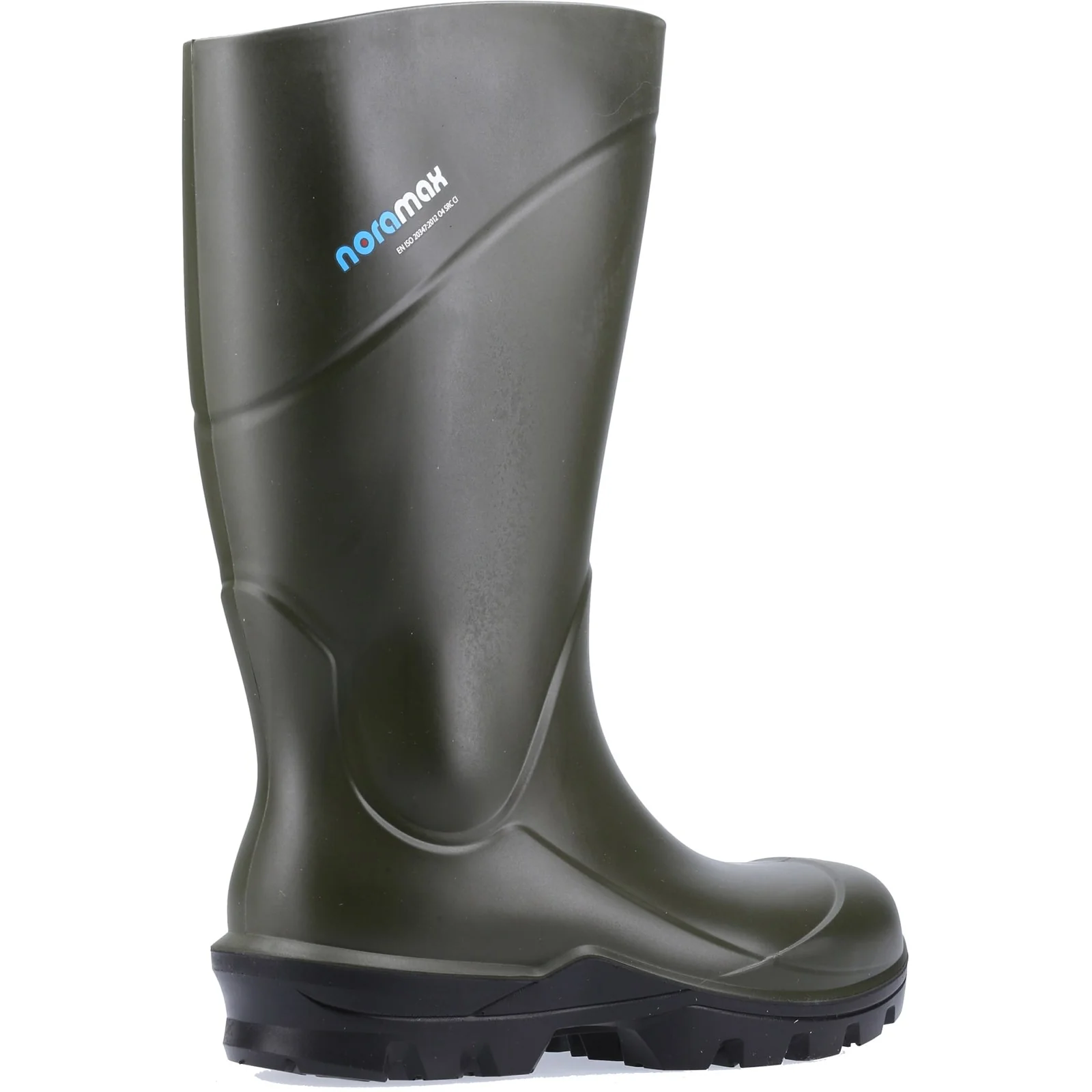 Nora Unisex Noramax Agri O4 Professional Polyurethane Boot Green/Black - Image 3