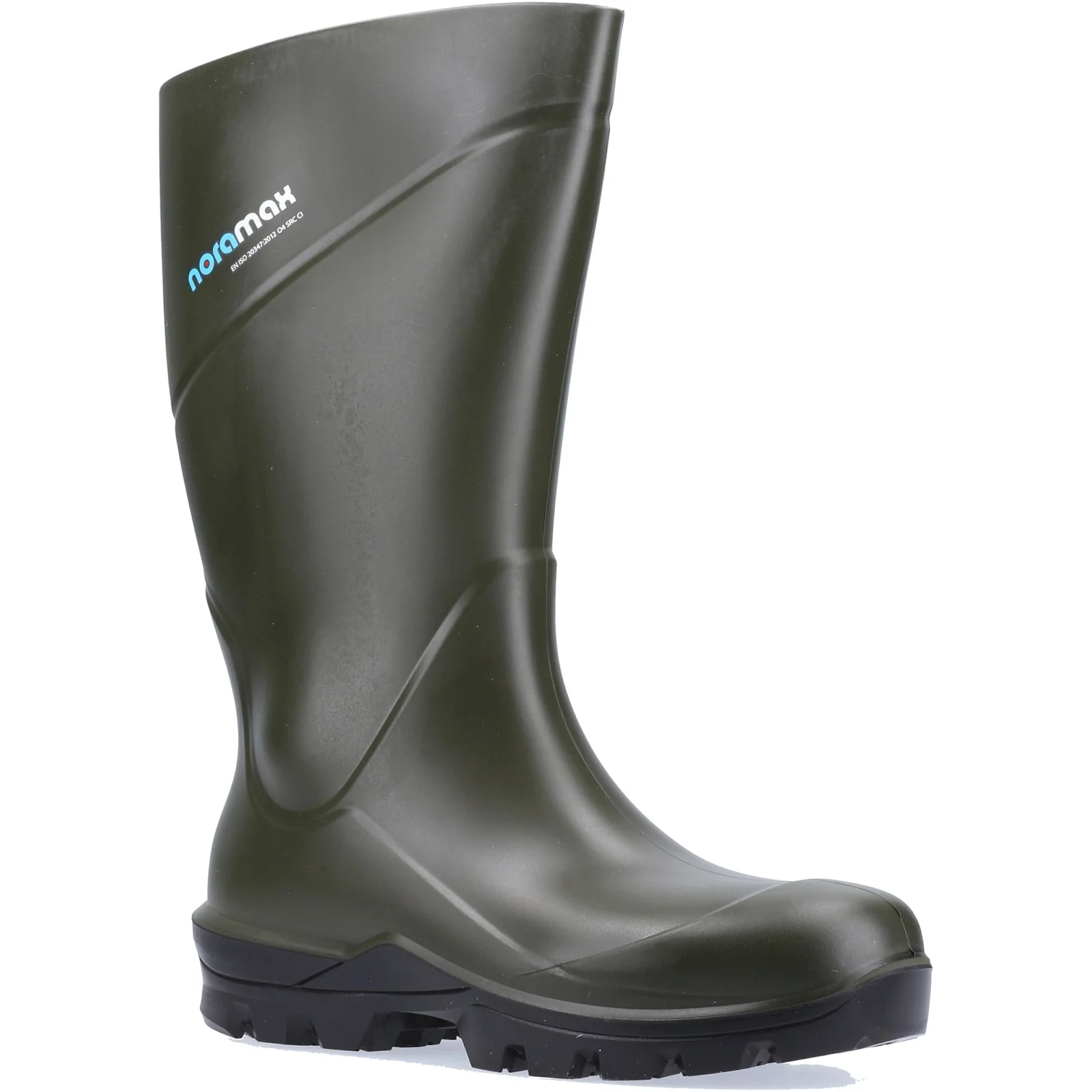 Nora Unisex Noramax Agri O4 Professional Polyurethane Boot Green/Black - Image 4