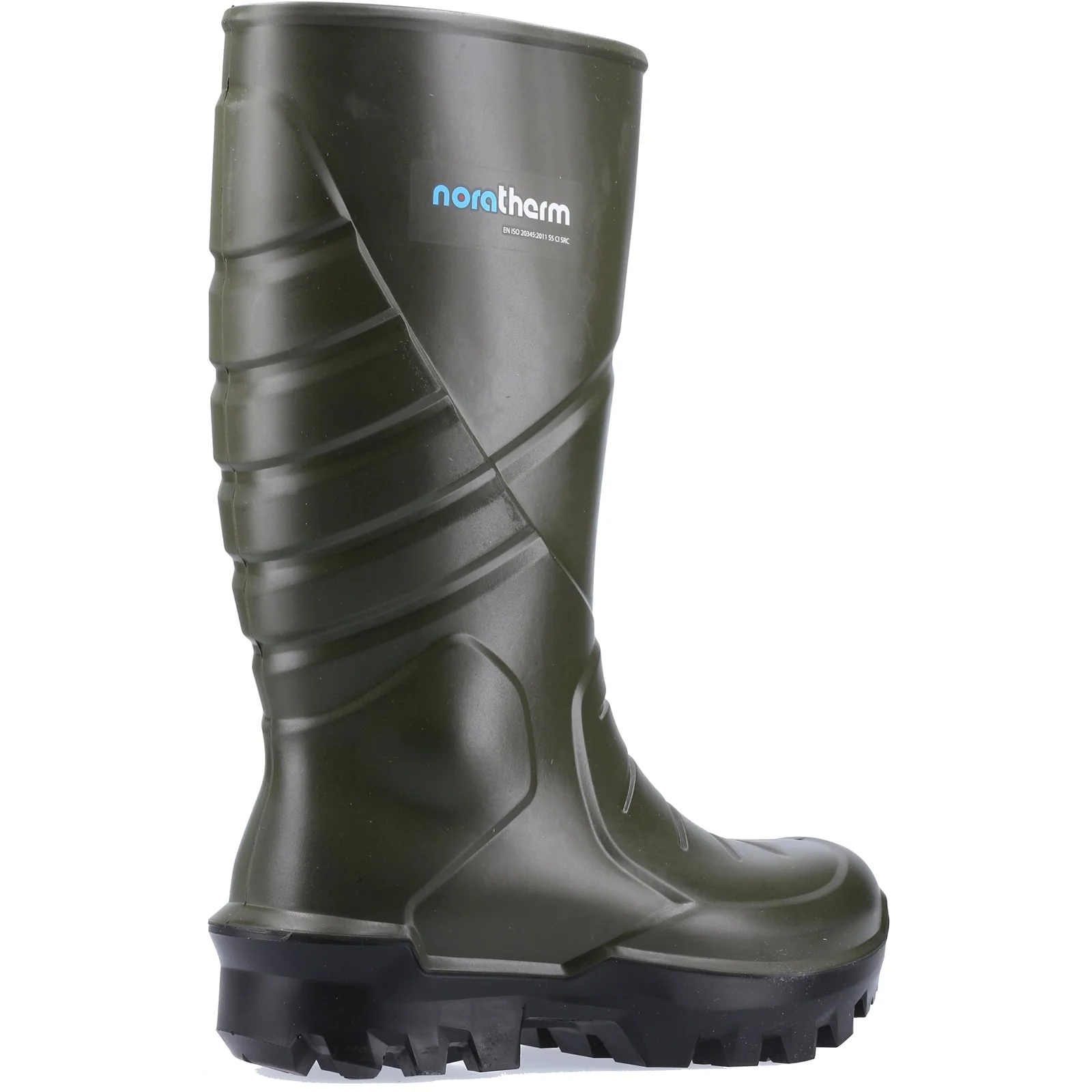 Nora Unisex Noratherm S5 Full Safety Polyurethane Thermo Boot Green/Black - Image 3