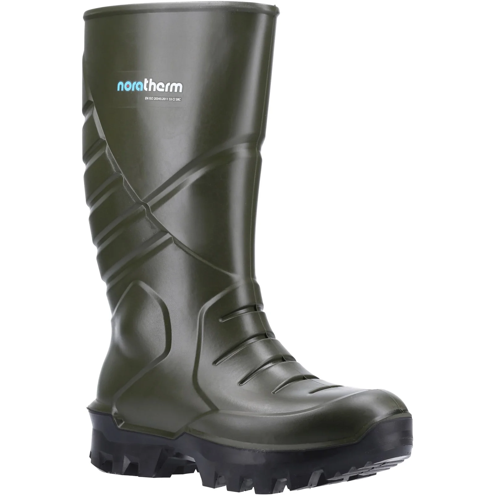 Nora Unisex Noratherm S5 Full Safety Polyurethane Thermo Boot Green/Black - Image 4