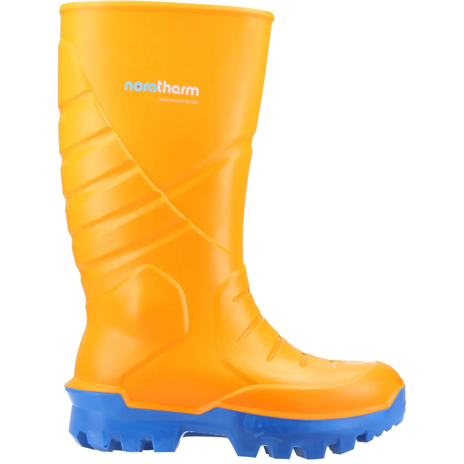Nora Unisex Noratherm S5 Full Safety Polyurethane Thermo Boot Orange/Blue