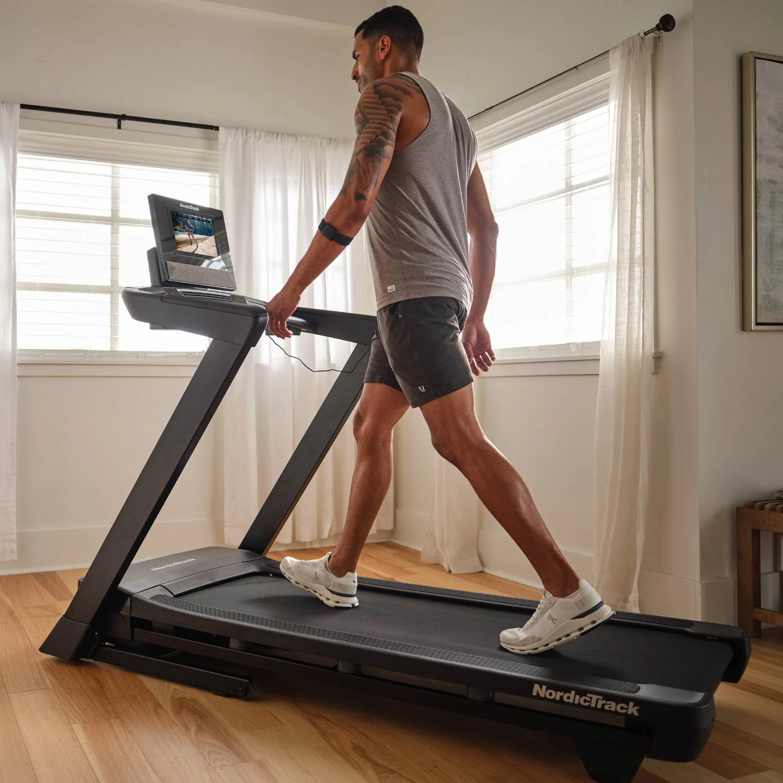 NordicTrack T Series 10 Foldable Treadmill - Image 9