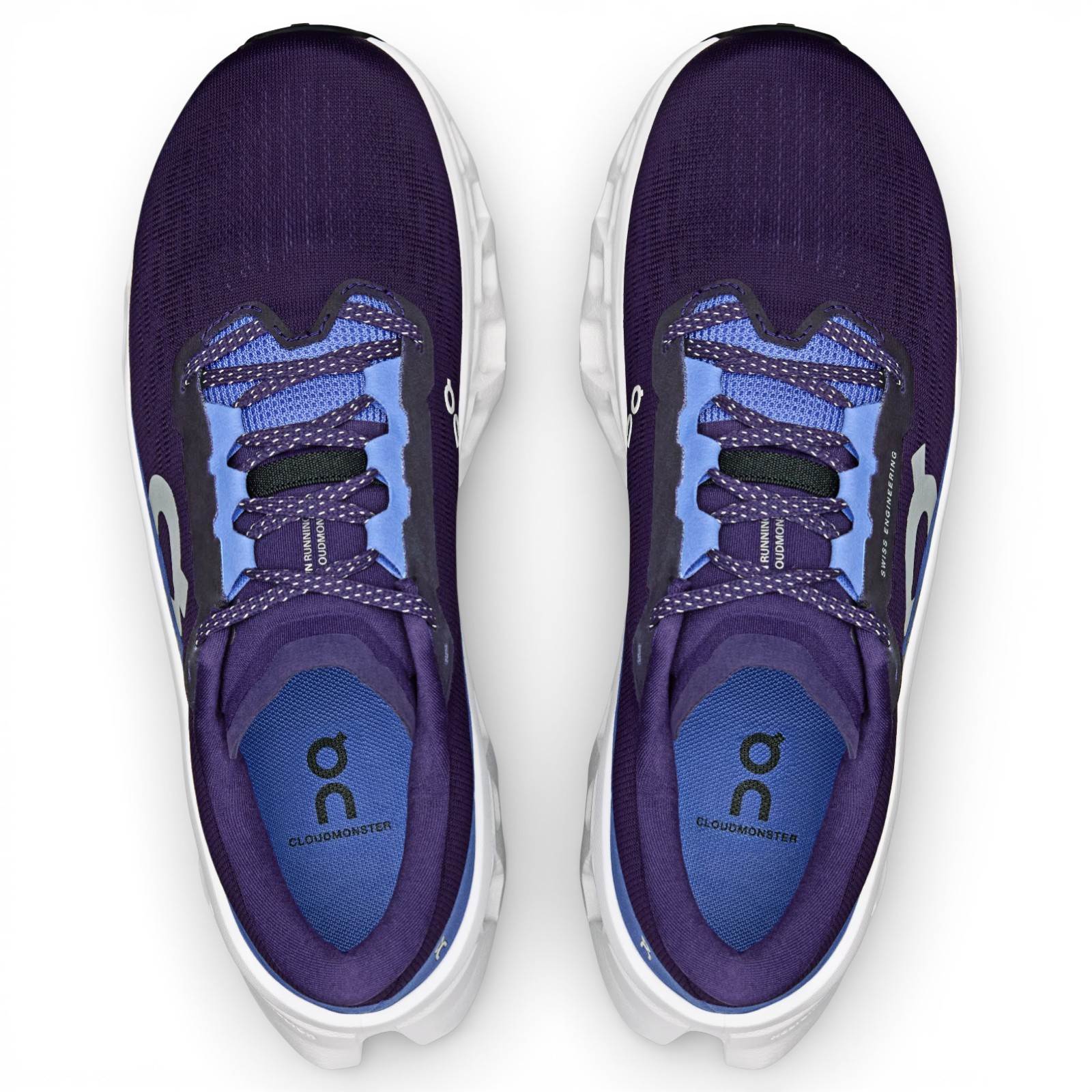 ON Cloudmonster 3 Womens Wide-Fit Road Running Shoes - Image 3