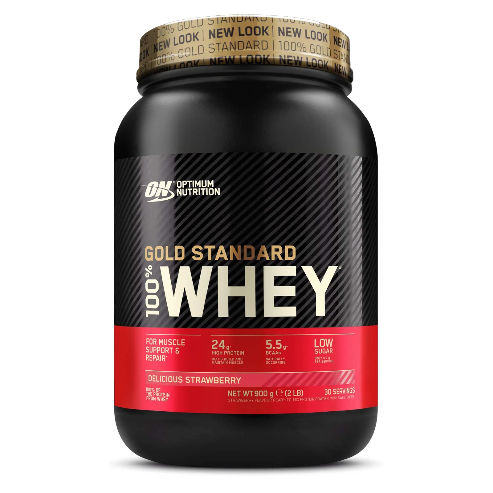 Optimum Nutrition Gold 100% Gold Standard Whey 2lb Tub - Image 4
