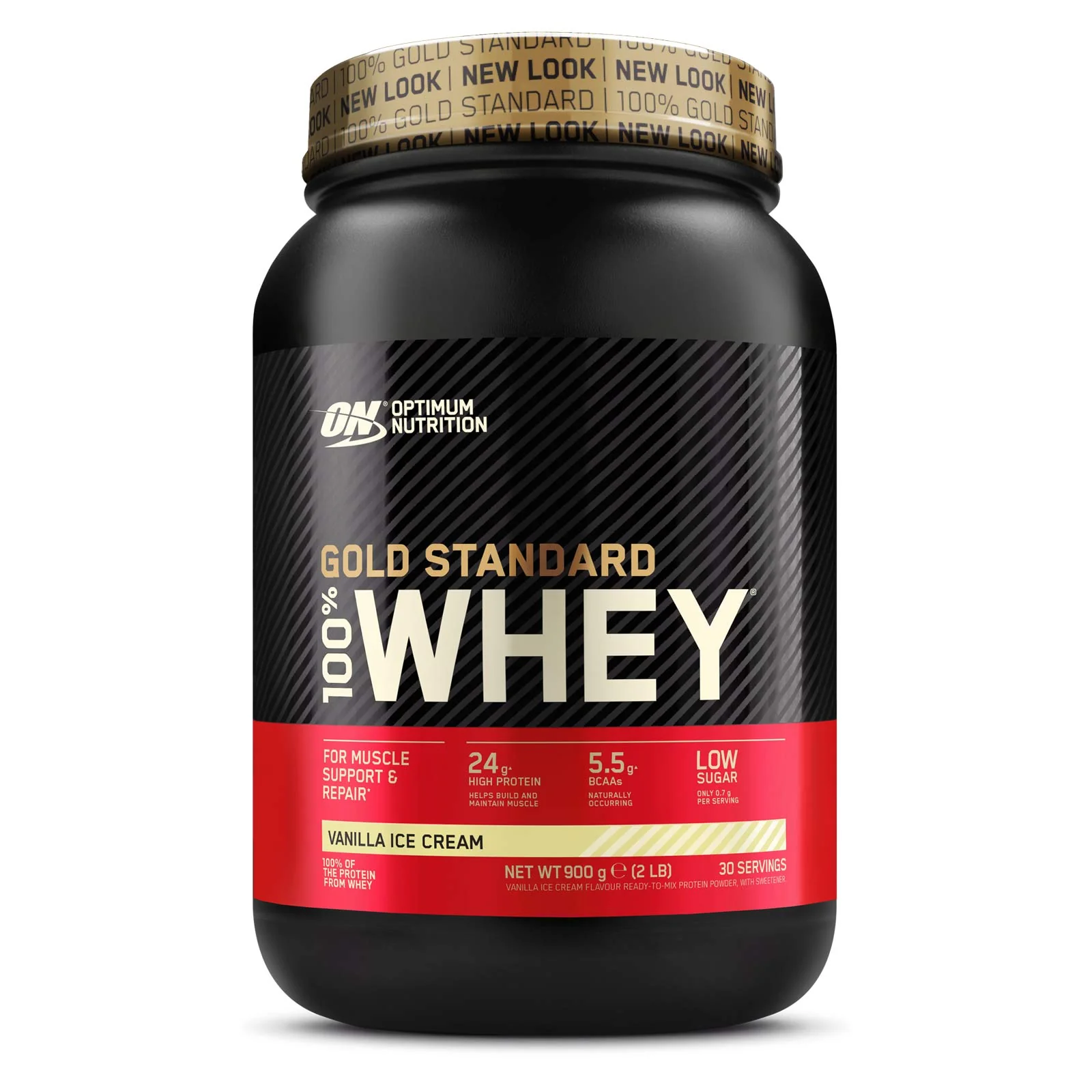 Optimum Nutrition Gold 100% Gold Standard Whey 2lb Tub - Image 7
