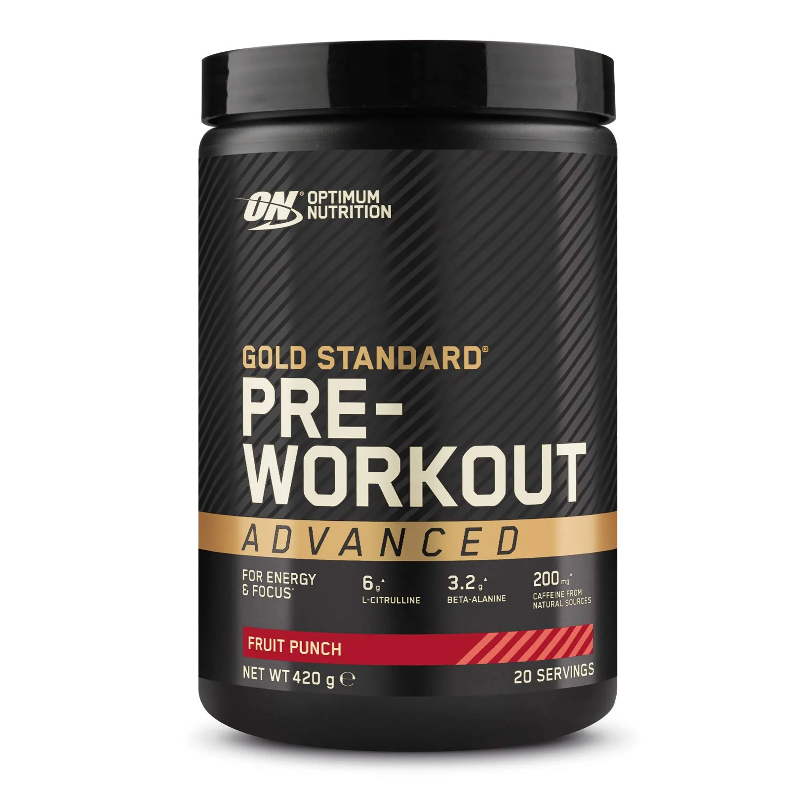 Optimum Nutrition Gold Stand Pre-Work Advanced 420g Tub