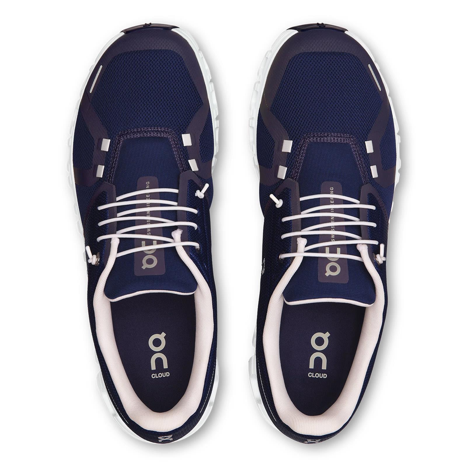 ON Mens Cloud 6 Navy/White - Image 3