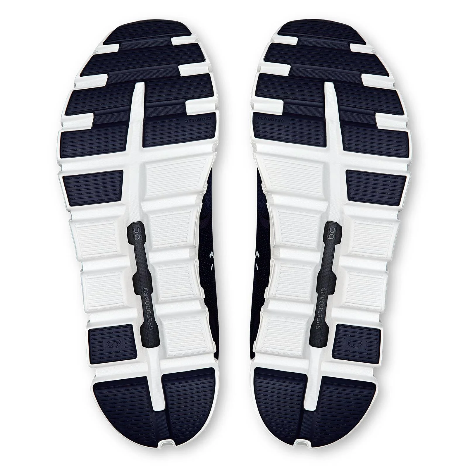 ON Mens Cloud 6 Navy/White - Image 4