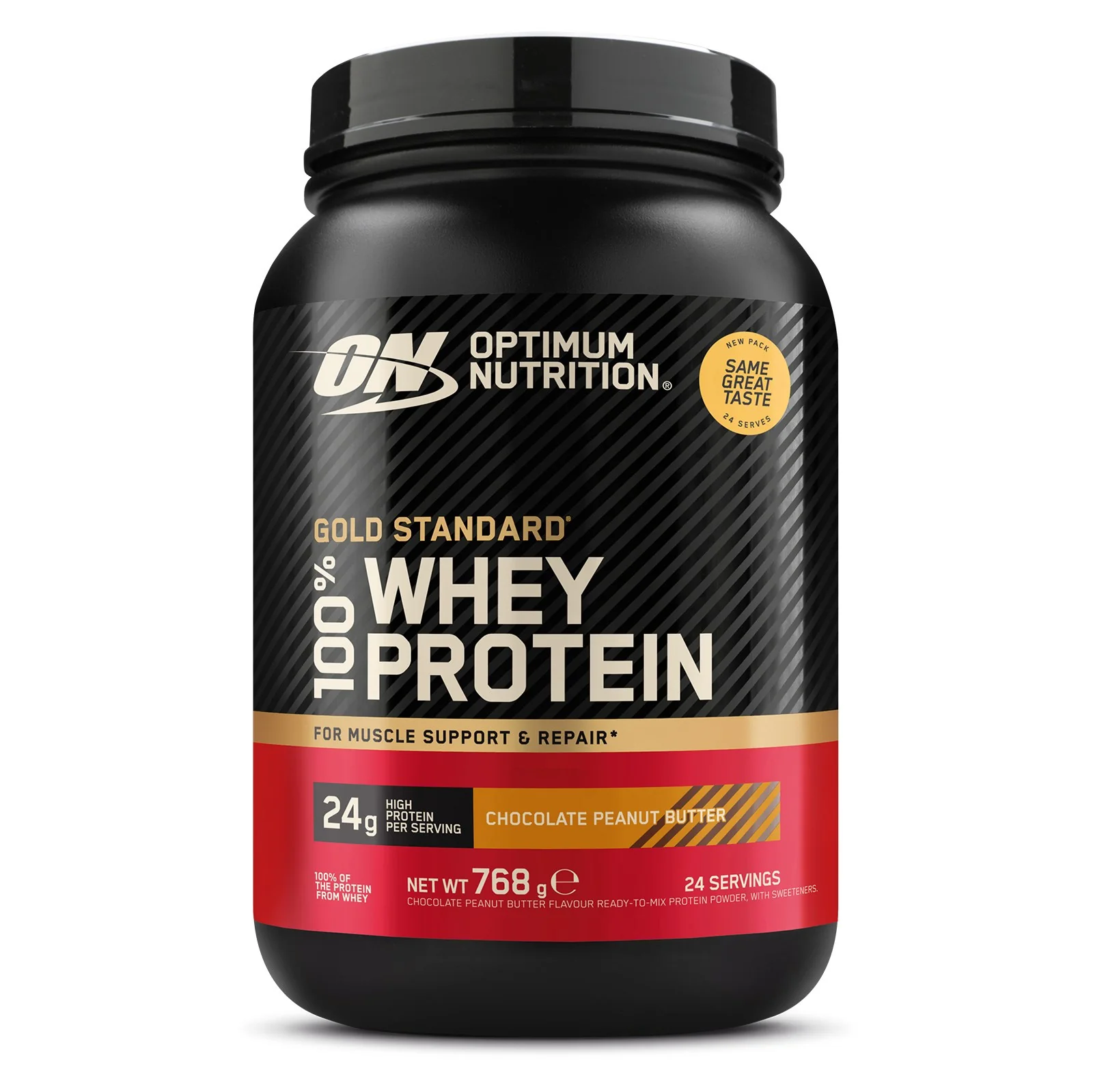Optimum Nutrition Gold Standard 100% Whey Protein Powder - Approx: 780g - Image 2
