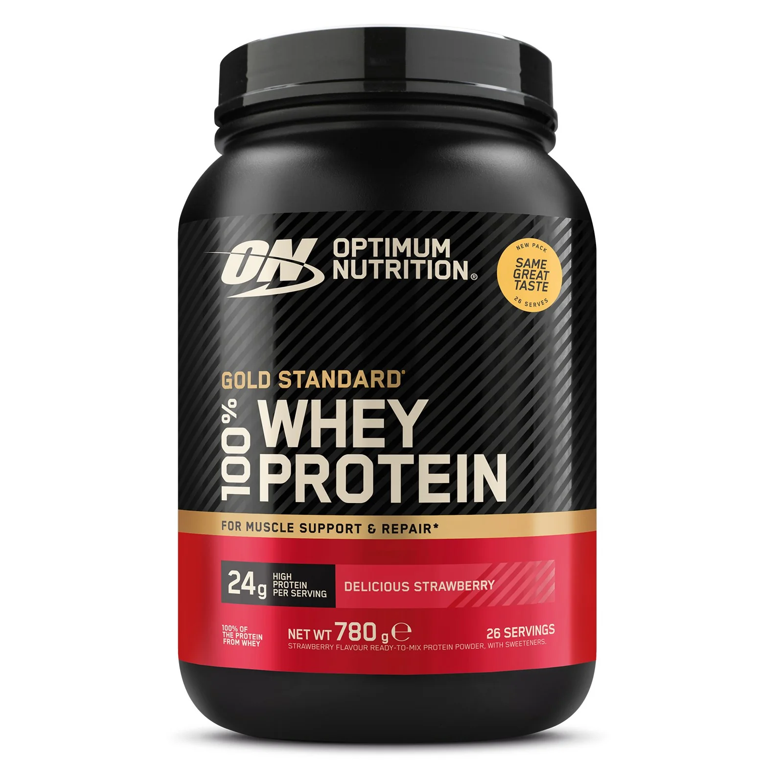Optimum Nutrition Gold Standard 100% Whey Protein Powder - Approx: 780g - Image 3