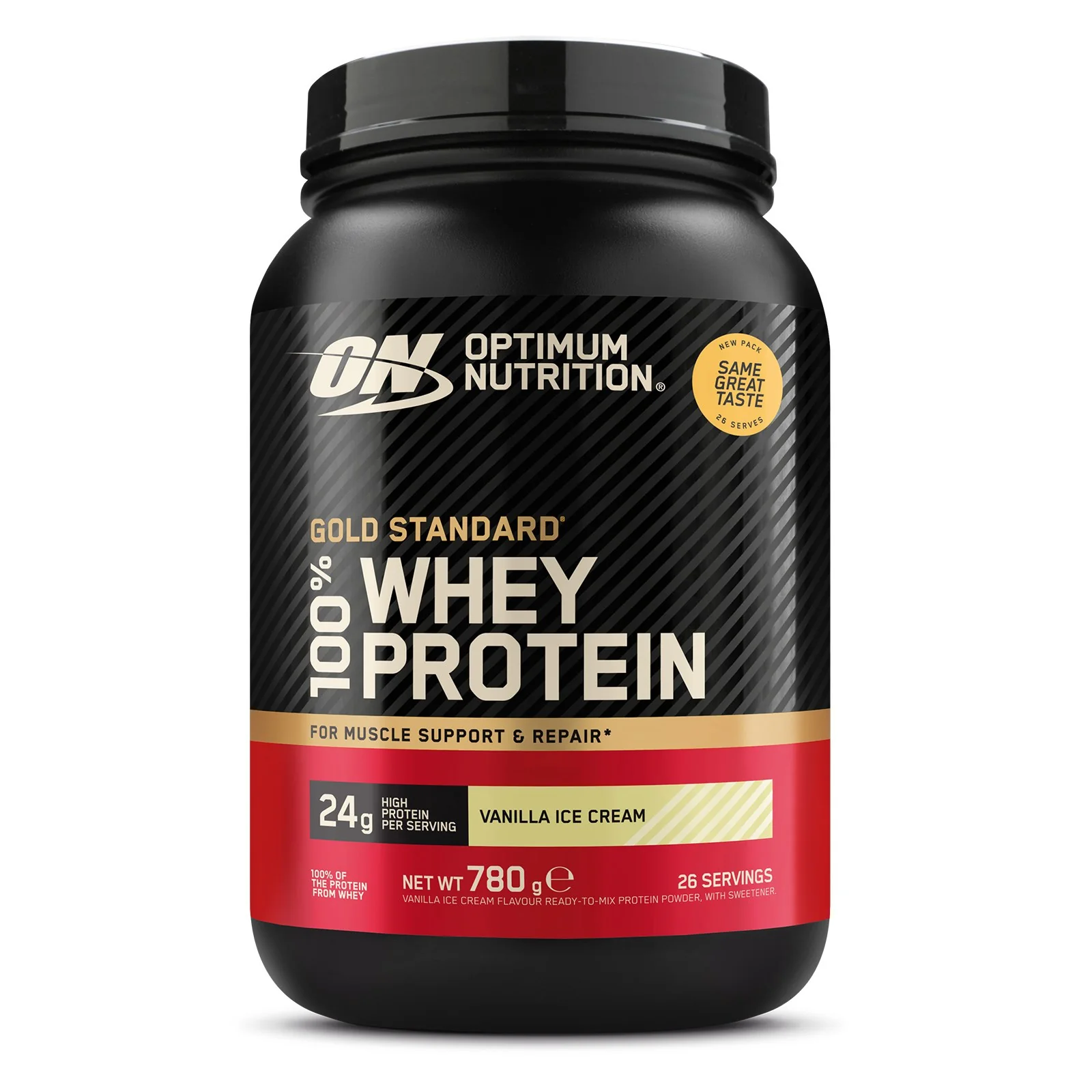 Optimum Nutrition Gold Standard 100% Whey Protein Powder - Approx: 780g - Image 4