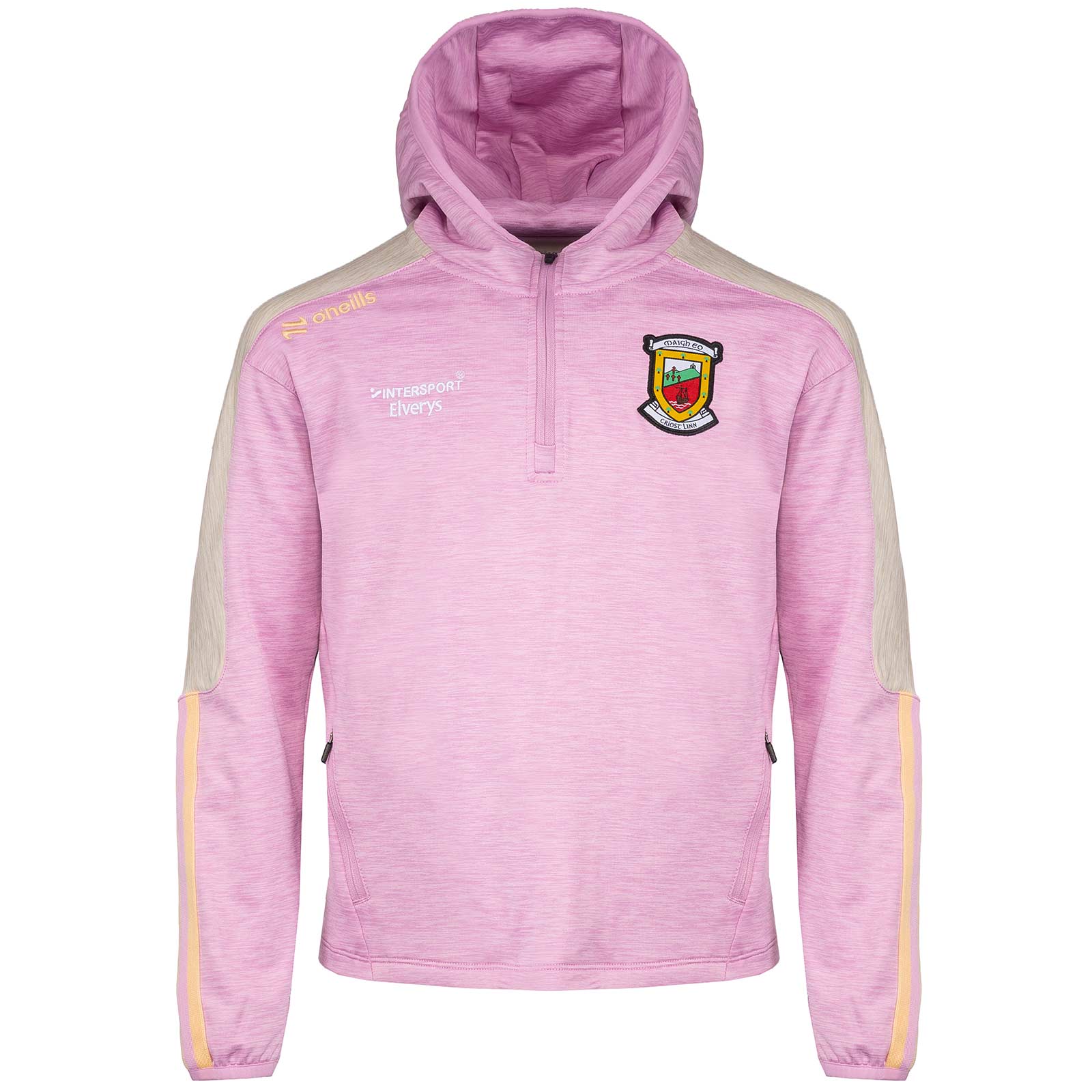 O'Neills Mayo GAA Garima Girls Brushed Half Zip Hoodie