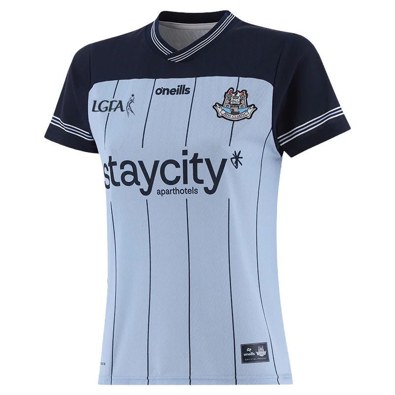 O'Neills Dublin 26 Home LGFA Wmn Jsy Blu