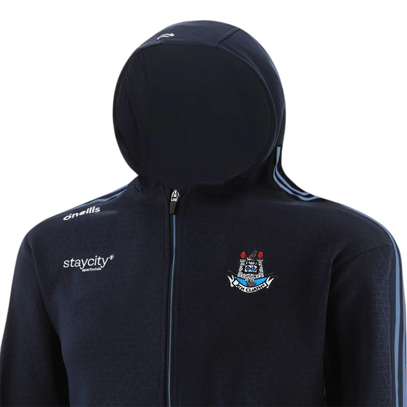 O'Neills Dublin GAA Hydra Tech Fleece Full Zip Kids Hoodie - Image 3