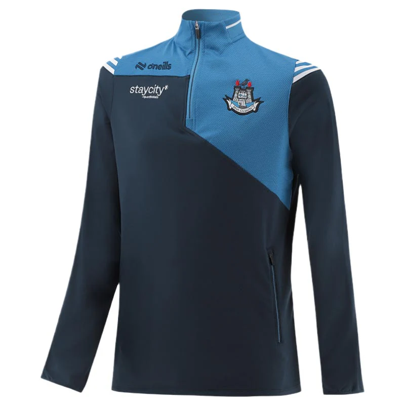 O'Neills Dublin GAA Joyce Brushed Half Zip Top