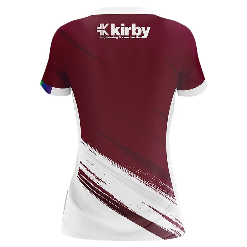 O'Neills Galway Camogie 2025 Home Womens Fit Jersey - Image 2