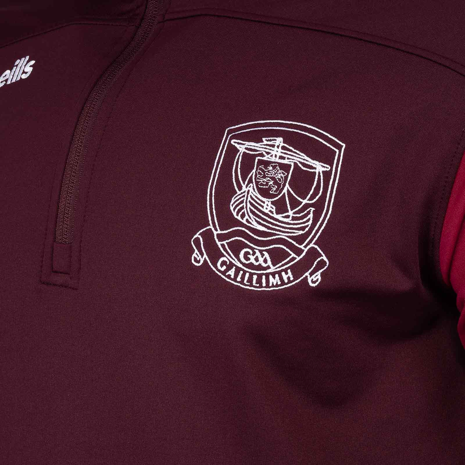 O'Neills Galway GAA Graham Brushed Half Zip Top - Image 5