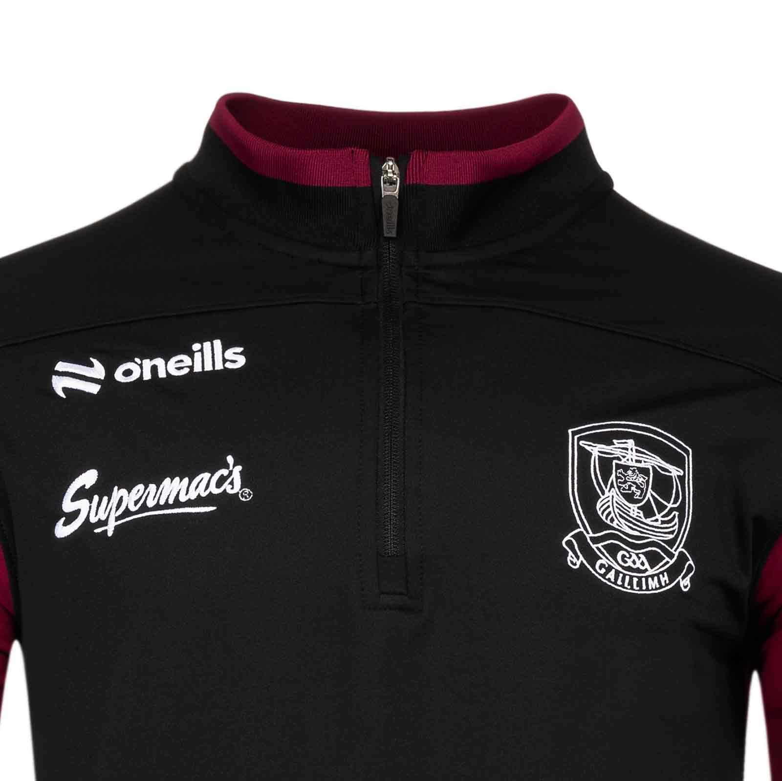 O'Neills Galway GAA Graham Brushed Half Zip Top - Image 3