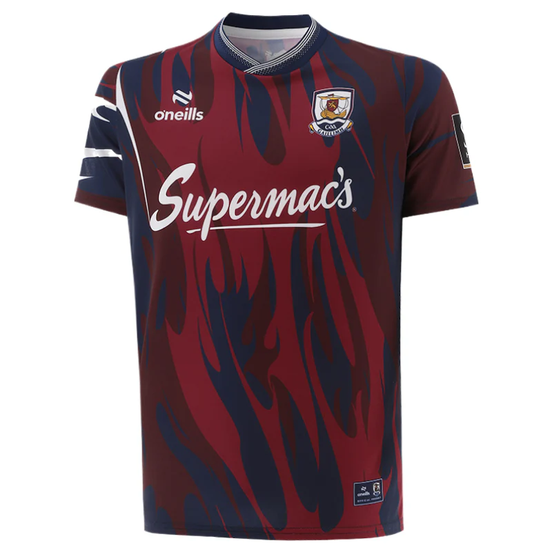 O'Neills Galway GAA 2026 Kids Hurling Training Jersey