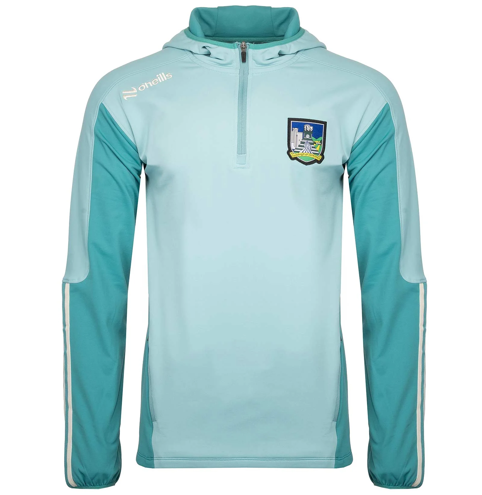 O'Neills Limerick GAA Graham Brushed Half Zip Hoodie
