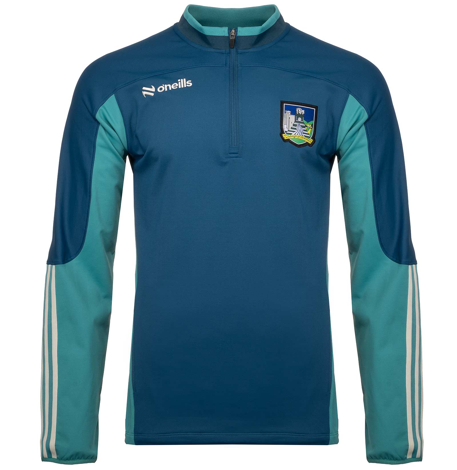O'Neills Limerick GAA Graham Brushed Kids Half Zip Top