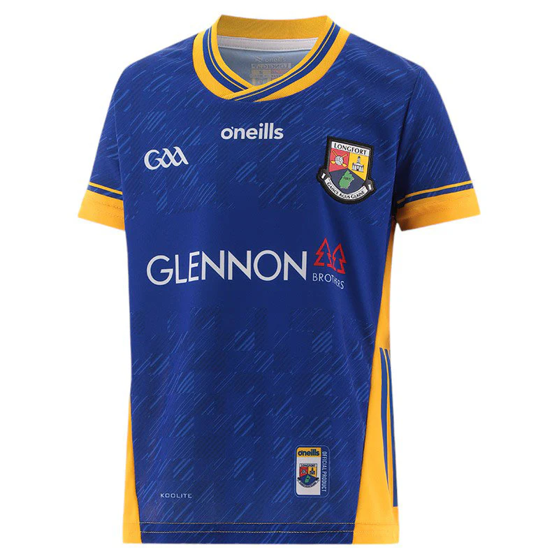 O'Neills Longford GAA 2025 Goalkeeper Kids Alternative Jersey