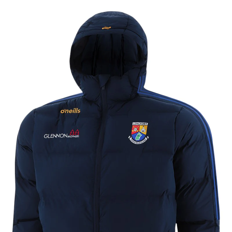 O'Neills Longford GAA Hydra Hooded Padded Jacket - Image 3