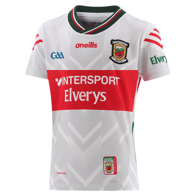 O'Neills Mayo 2025 Home Goalkeeper Kids Jersey