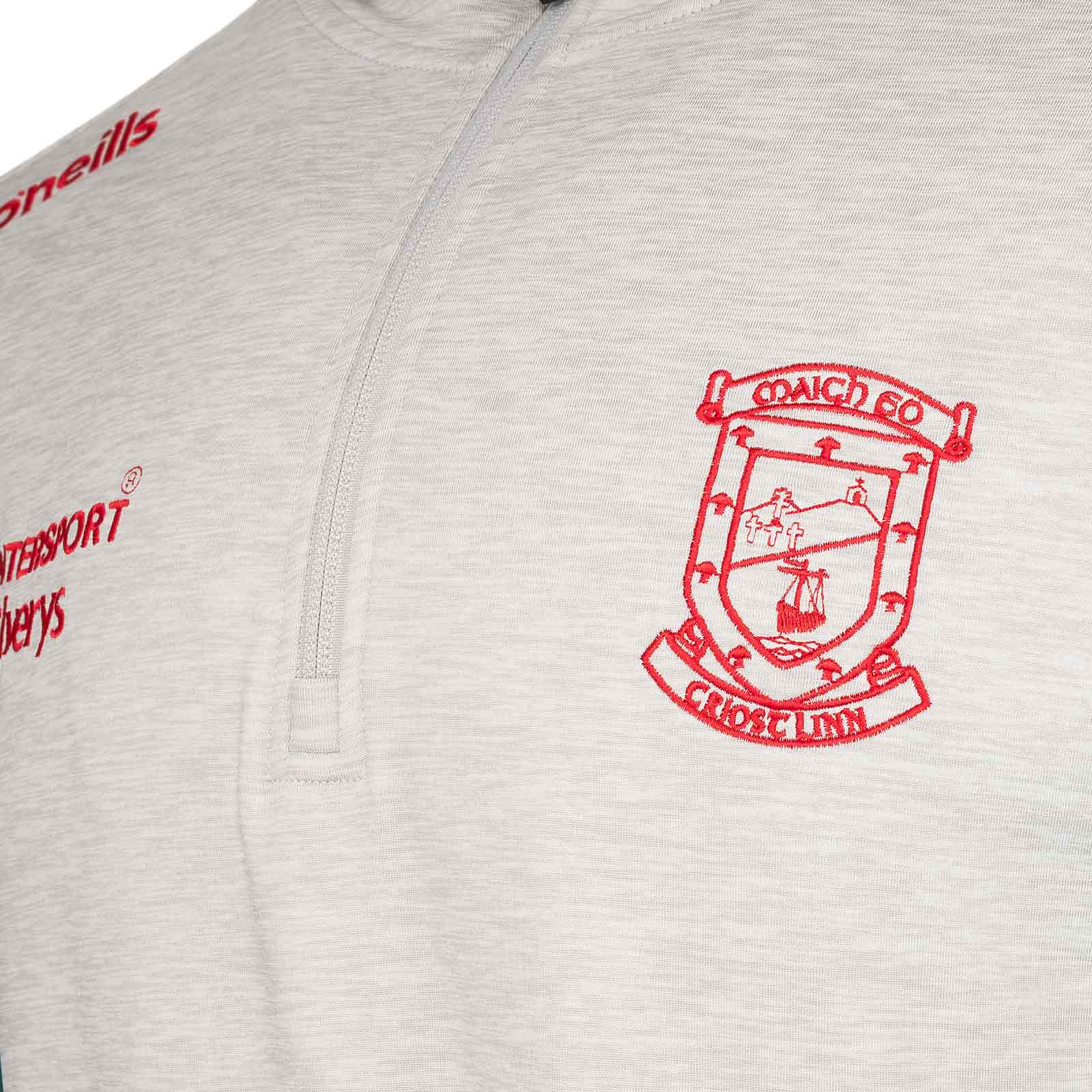 O'Neills Mayo GAA Graham Brushed Half Zip Hoodie - Image 4