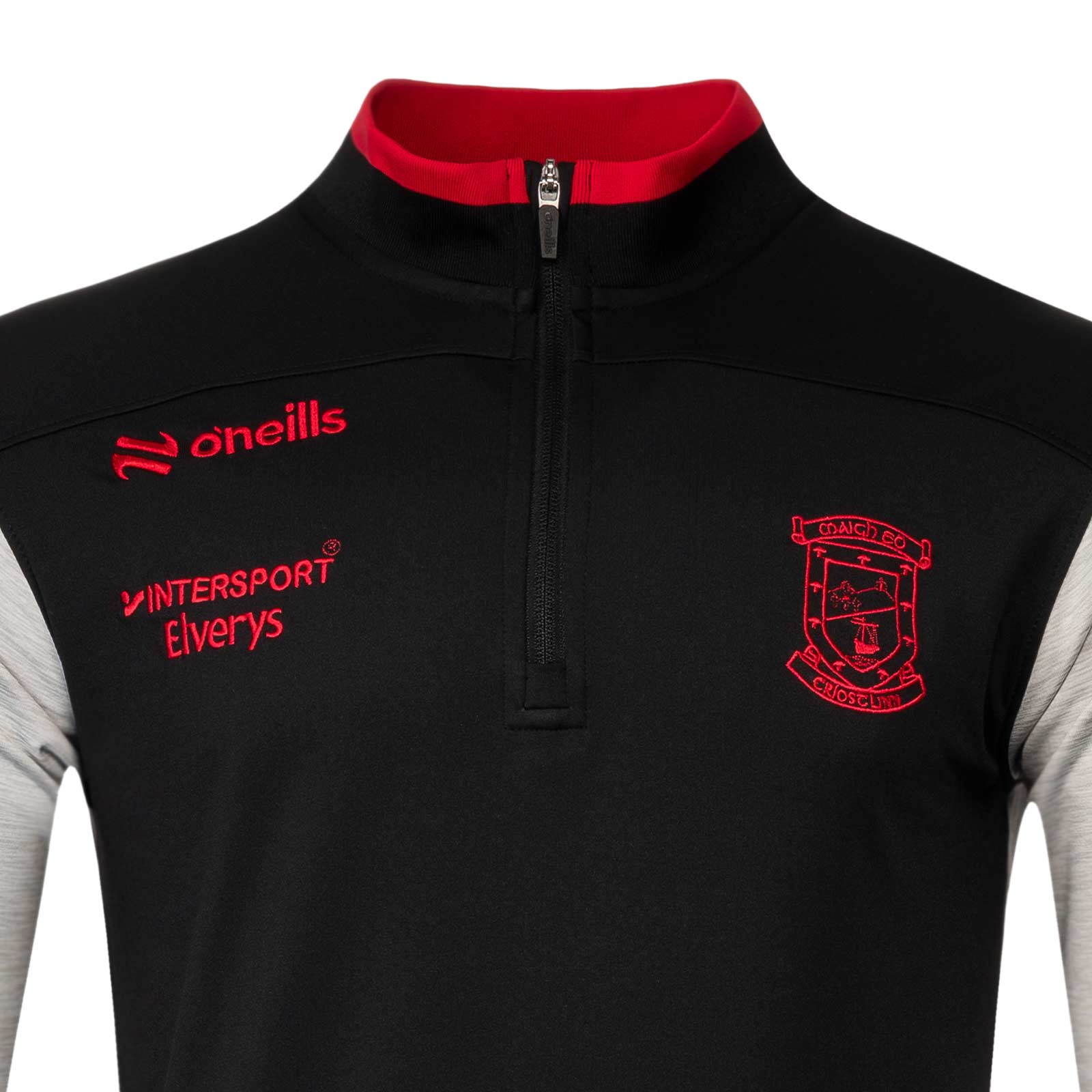 O'Neills Mayo GAA Graham Brushed Half Zip Top - Image 3