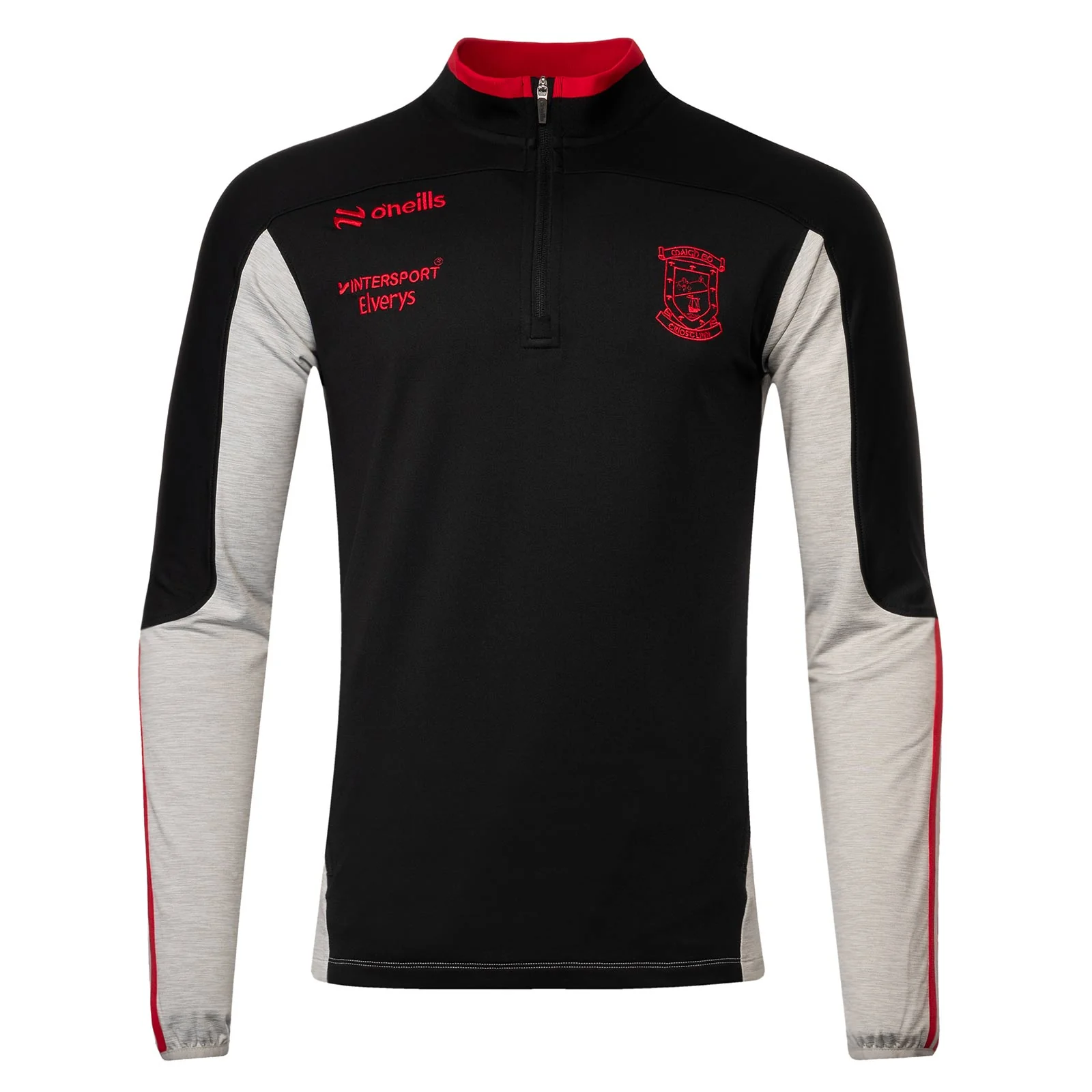 O'Neills Mayo GAA Graham Brushed Kids Half Zip Top