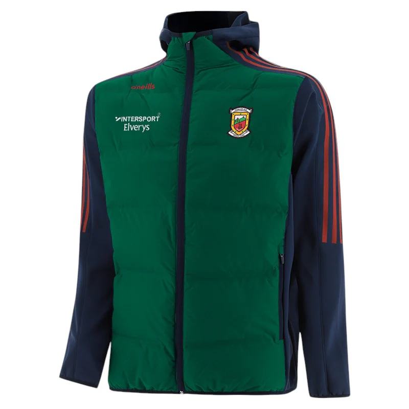 O'Neills Mayo GAA Hydra Kids Lightweight Padded Jacket