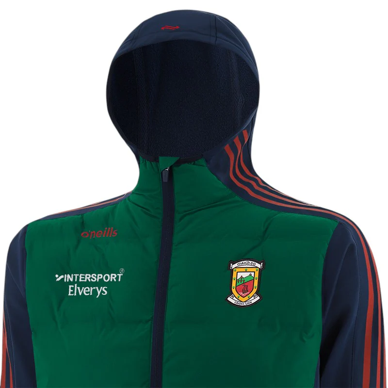 O'Neills Mayo GAA Hydra Kids Lightweight Padded Jacket - Image 3