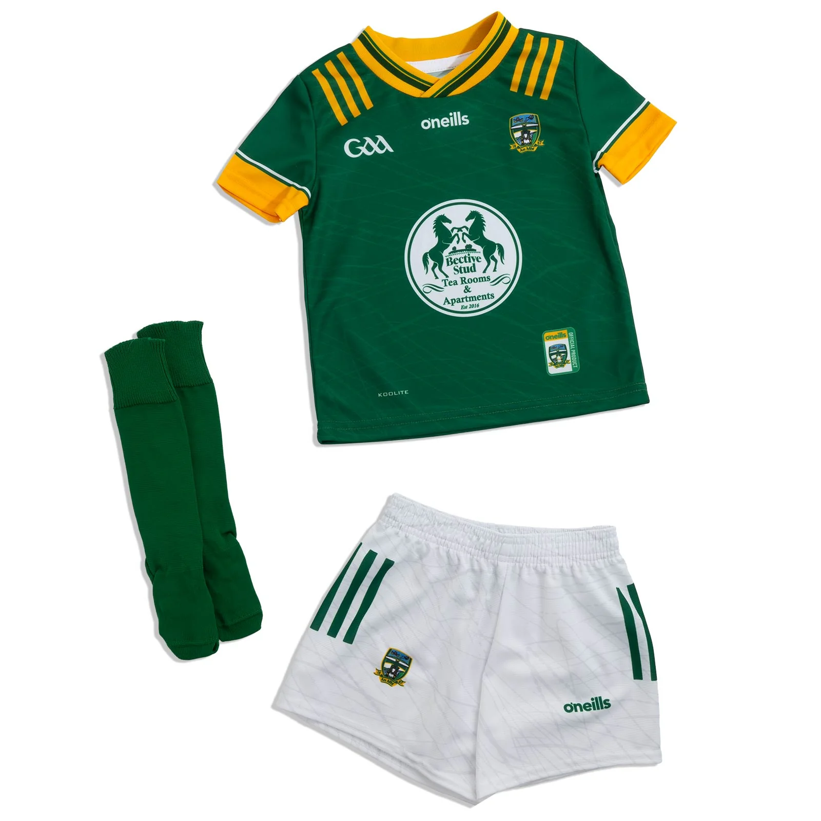 O'Neills Meath GAA 2025 Home Infant Kids Kit - Image 2