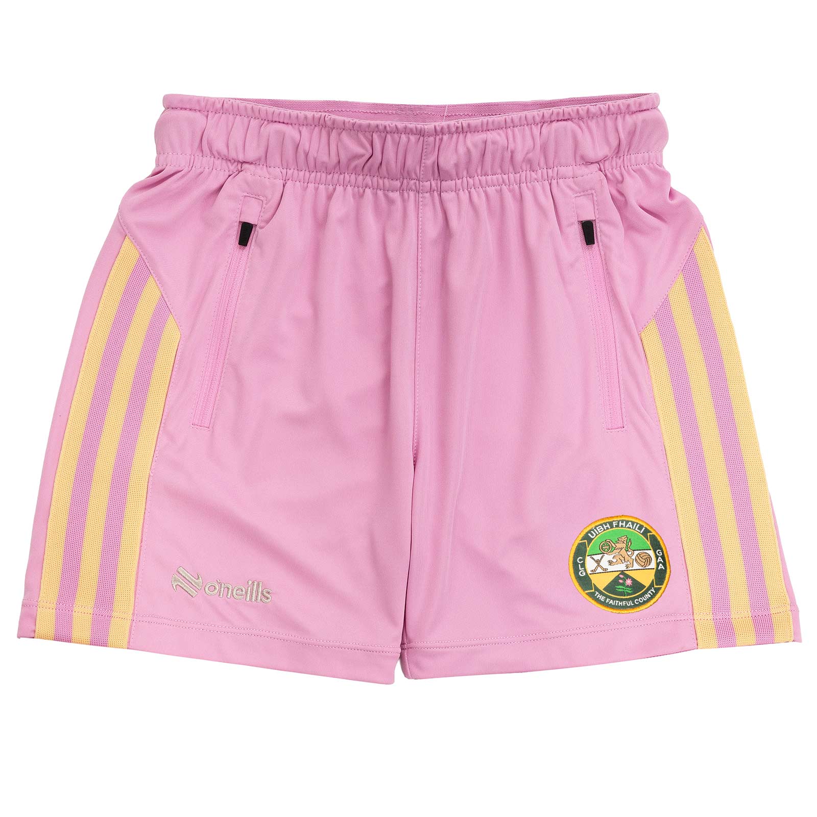 O'Neills Offaly GAA Garima Girls Poly Shorts