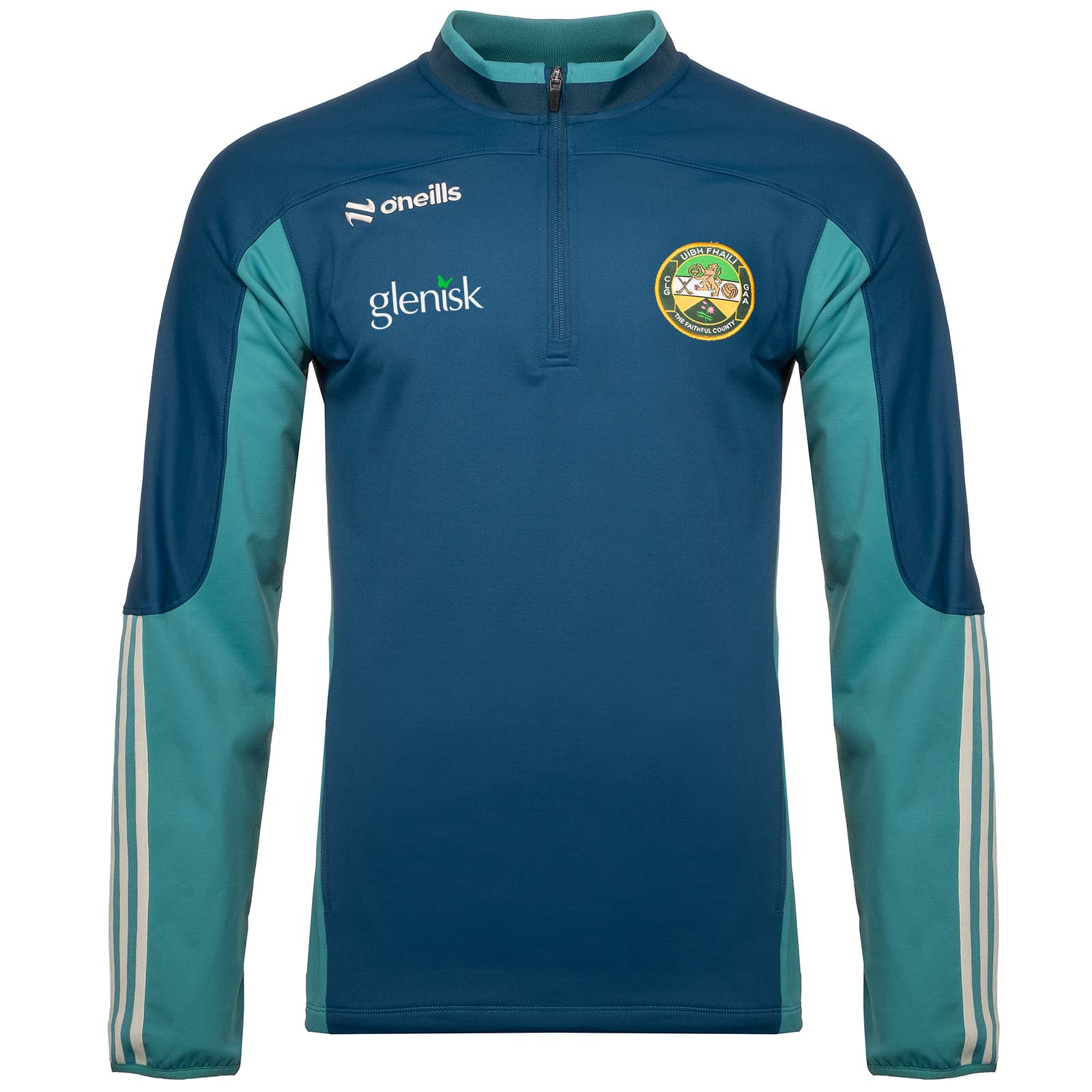 O'Neills Offaly GAA Graham Brushed Half Zip Top