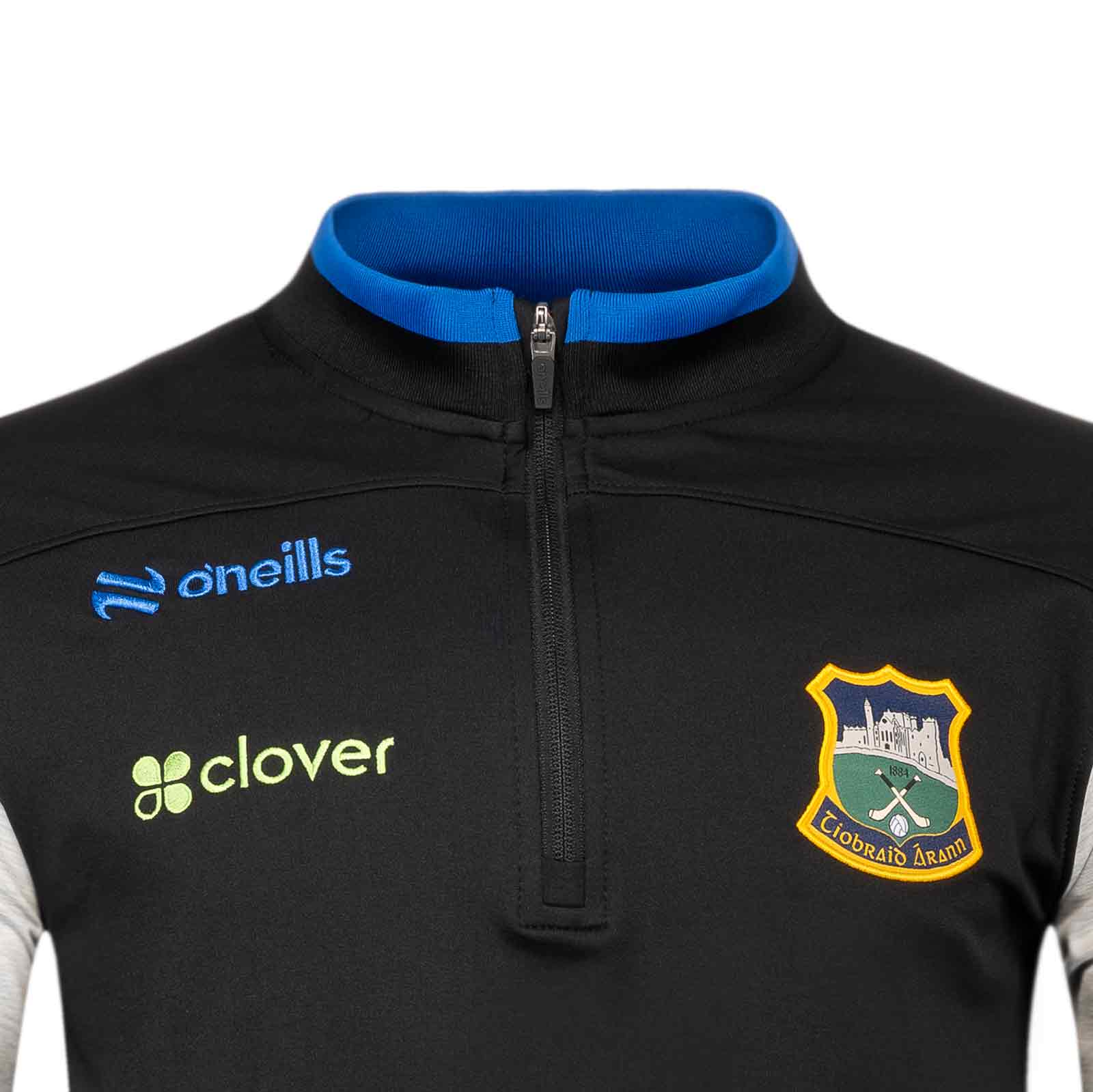 O'Neills Tipperary GAA Graham Brushed Kids Half Zip Top - Image 3
